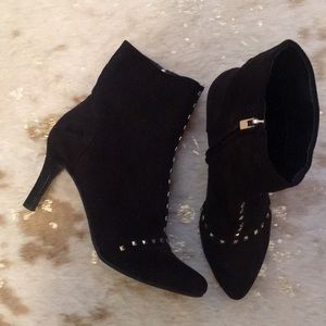 Suede Booties